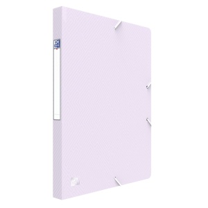 Mapa A4 25mm PP Oxford Urban, cu elastic, mix culori pastel - Img 2