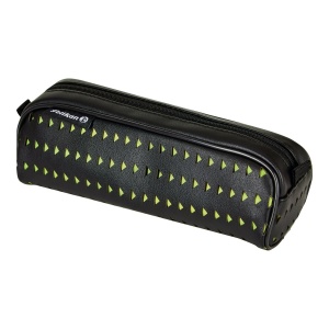 Penar tip etui Quattro LaserCut, culoare galben / negru - Img 2