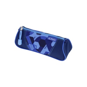Penar tip etui triunghiular, motiv Blue Goal