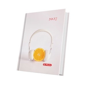 Agenda datata 2027, format A5, 352 pagini, motiv Minimalist