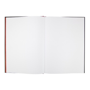 Agenda nedatata Oxford Black n' Red A4 96 file, coperta rigida, velin - Img 3