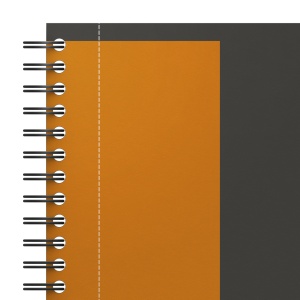 Agenda organizator Oxford International Active Book, A5+ 80 file, hartie Optik 90g/mp, spira dubla, scribzee, patratele, culoare gri - Img 8