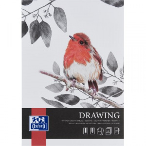 Bloc desen Drawing A4, 40 file, hartie 160g/mp, colectia Oxford Artistic - Img 1