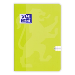 Caiet A5 48 file patratele Oxford, hartie Optik 80g/mp, diverse culori - Img 3