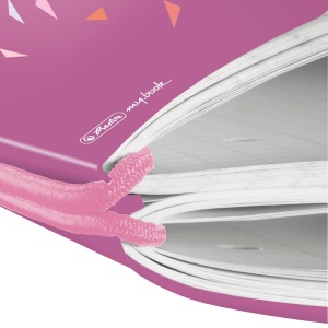 Caiet my.book flex A4, 2x40 file, dictando+patratele, motiv Wild Animals Lynx - Img 4