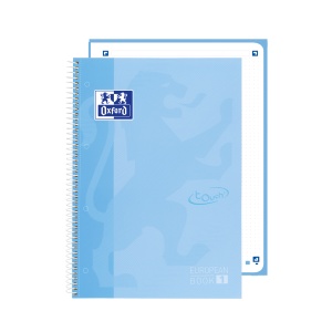Caiet Oxford Europeanbook 1 Touch A5+ 80 file, scribzee, punctat, mix culori pastel - Img 5