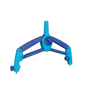 Compas scolar ergonomic Griffix, culoare albastru - Img 6