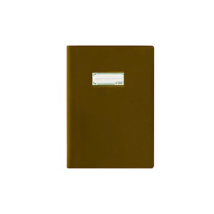 Coperta CoLibri ECO A5 140 microni, culoare maro opac