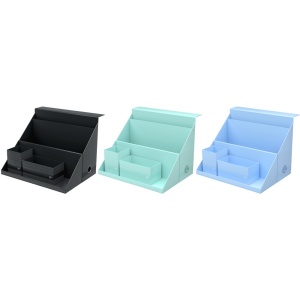 Cutie organizator birou + suport instrumente de scris Oxford Harmonia all-in-one, mix culori - Img 2