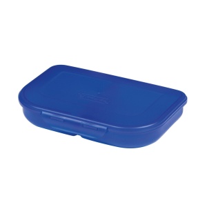 Cutie pentru sandwich, 2 compartimente, culoare albastru - Img 2