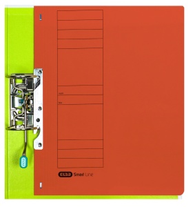 Dosar de incopciat Elba Smart A4 1/1, carton 250g/mp, capacitate 200 file, culoare portocaliu - Img 2