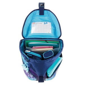 Ghiozdan echipat Softlight Plus, GREENline, motiv Blue Ice - Img 5
