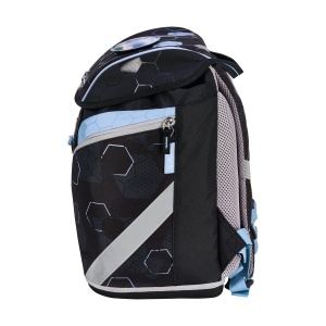 Ghiozdan echipat Softlight Plus, GREENline, motiv Cyber Soccer - Img 4