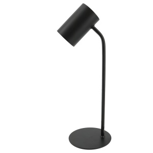 Lampa Unilux LED Katz pentru birou, cap ajustabil, comutator tactil, cablu USB, inaltime 33 cm, culoare negru - Img 4