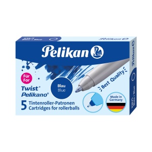 Rezerve roller KM/5, culoare albastru, set 5, blister