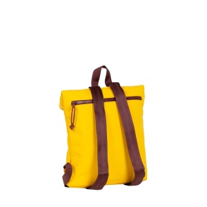 Rucsac Mart-Los Angeles Rolltop Mini, culoare galben - Img 3