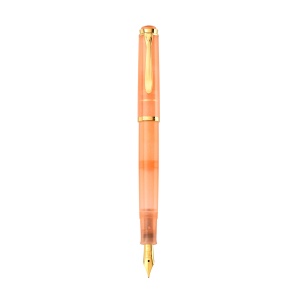 Stilou Editie Speciala Apricot Achat Classic M200, penita F + calimara Edelstein cadou - Img 3