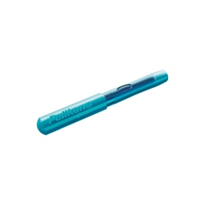 Stilou Pelikano Junior, penita A pentru dreptaci, grip ergonomic, culoare turcoaz - Img 5