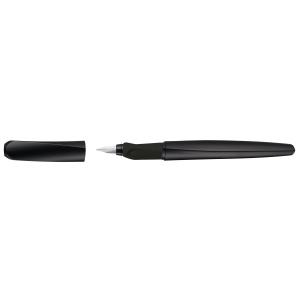 Stilou Twist pentru caligrafie, 3 penite 1.1/1.5/2.0 mm, grip ergonomic, ambidextru, culoare negru, cutie carton - Img 3