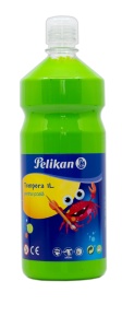 Tempera lichida, verde deschis, 1L