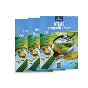 Atlas geografic scolar, cl. V-VIII