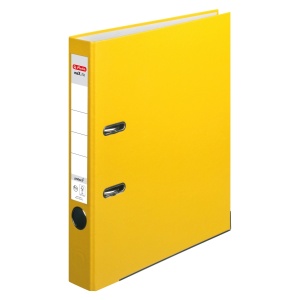 Biblioraft A4 5 cm, galben