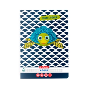 Caiet A5 48 file, patratele, motiv Cute Animals - Img 3