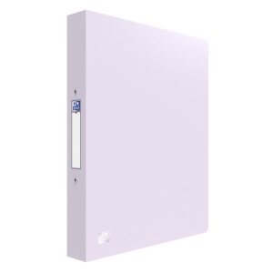 Caiet mecanic A4 2 inele 40mm PP Oxford Urban, mix culori pastel - Img 3
