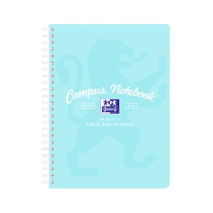 Caiet Oxford Campus Pastel B5+ 80 file, hartie Optik 90g, patratele, diverse culori - Img 6