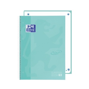 Caiet Oxford Europeanbook 1 Touch A5+ 80 file, scribzee, punctat, mix culori pastel - Img 3