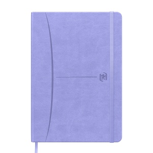 Caiet premium cu elastic Oxford Signature, A5 80 file, hartie Optik 90g/mp, scribzee, patratele, diverse culori pastel - Img 2