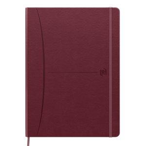 Caiet premium cu elastic Oxford Signature, B5 80 file, hartie Optik 90g/mp, scribzee, patratele, diverse culori - Img 10