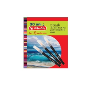 Carioca cu varf de pensula x.brush, set 6+1