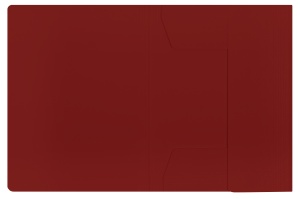 Dosar plic Elba Chic A4, carton 320g/mp, capacitate 100 file, culoare bordo - Img 2