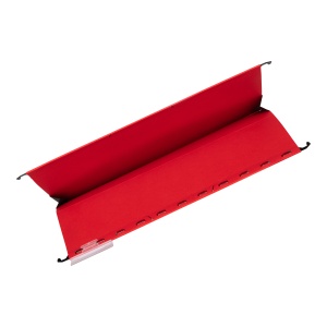 Dosar suspendat cu burduf Elba Ultimate A4, carton 240g/mp, capacitate 330 file, culoare rosu - Img 4
