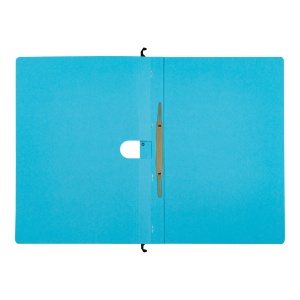 Dosar suspendat cu sina Elba A4, carton 240g/mp, capacitate 200 file, culoare albastru - Img 4