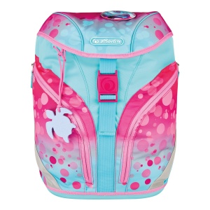Ghiozdan echipat SoftLight Plus, GREENline, motiv Pink Bubbles - Img 2