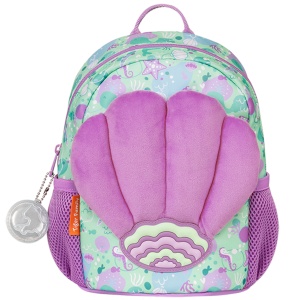 Ghiozdan gradinita Mini Dear Friends, motiv Purple Seashell