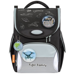 Ghiozdan neechipat Nature Quest Pro, motiv Space Vision, Go Ocean