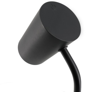 Lampa Unilux LED Katz pentru birou, cap ajustabil, comutator tactil, cablu USB, inaltime 33 cm, culoare negru - Img 5