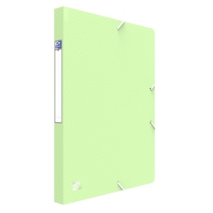 Mapa A4 25mm PP Oxford Urban, cu elastic, mix culori pastel - Img 6