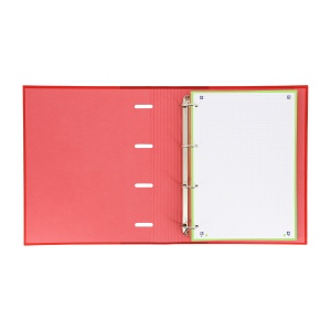 Mapa Oxford EuropeanBinder Touch A4+ cu 4 inele 80 file patratele - Img 11