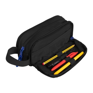 Penar tip etui dreptunghiular Oxford Kangoo B-Smart, negru - Img 4