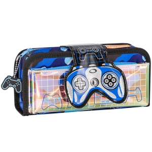 Penar tip etui Fun Time 2 in 1, motiv Total Gamer