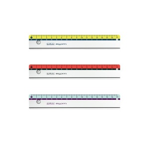 Rigla my.pen 17 cm, diverse culori - Img 2
