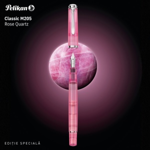 Stilou Editie Speciala Rose Quartz Classic M205, penita M