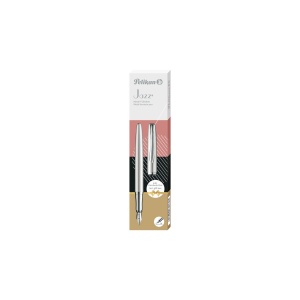 Stilou Jazz Noble Elegance P36 culoare argintiu, in cutie cadou - Img 5