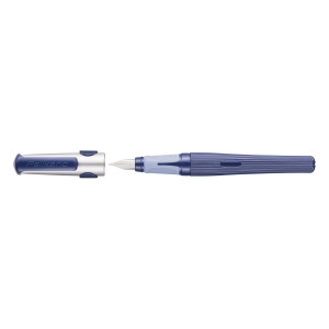 Stilou Pelikano Structure, penita M pentru dreptaci, grip ergonomic, culoare albastru - Img 4