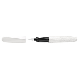 Stilou Twist Structure penita M, grip ergonomic, culoare alb - Img 3