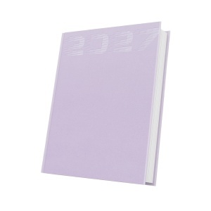 Agenda datata 2027 Premium Deluxe Noto, format A5, 352 pagini, culoare lila pastel